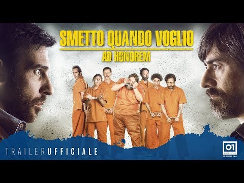 Preview Trailer Smetto quando voglio 3: Ad Honorem, trailer ufficiale