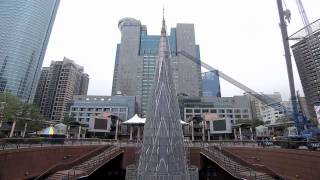 【2013新北市歡樂耶誕城】主燈縮時紀錄