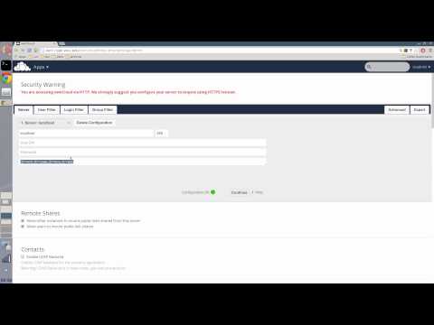WCRL - An overview of the ownCloud deployment on the WCRL cluster head node.