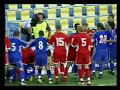 Fight in Football Game Latvia : Uzbekistan