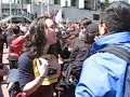 Free Burma protesters at SF Torch Relay