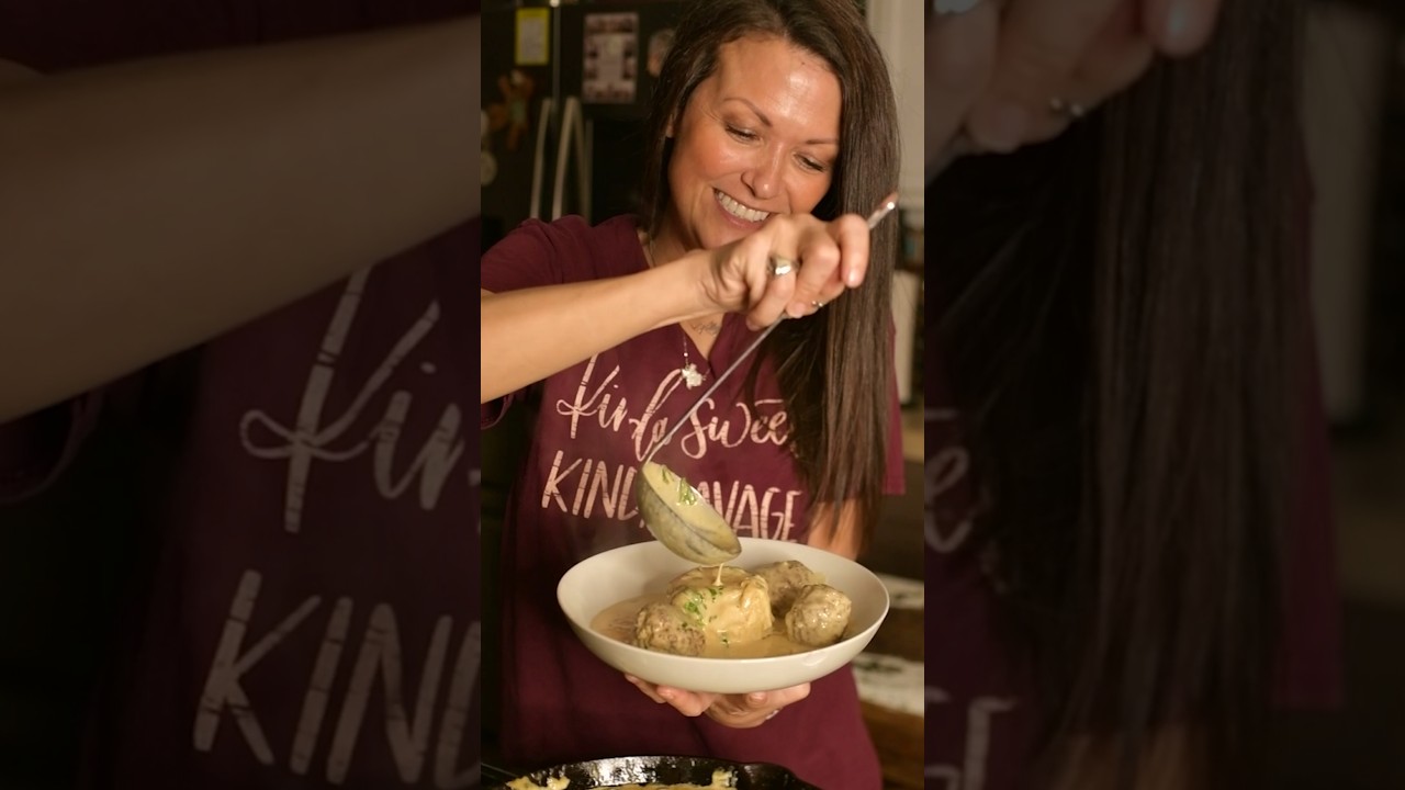 Swedish-ish Meatballs  #cooking #recipe #kellycookstexas #comfortfood