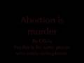 Adoption not abortion