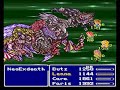 Final Fantasy V Final Boss Battle Exdeath - SNES
