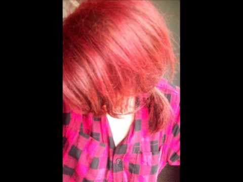 how to dye your hair a bright red