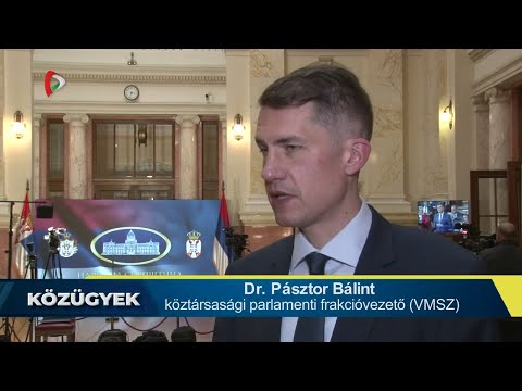 Interjú dr. Pásztor Bálinttal, a VMSZ parlamenti frakcióvezetőjével-cover