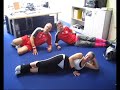 Radiorobics  - Telegym im Radio - Beinschere