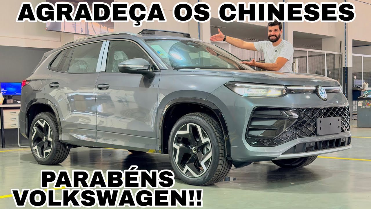 LANÇAMENTO VOLKSWAGEN TIGUAN R-LINE 2.0 TURBO 4X4 2026 EM DETALHES | FICOU MAIS FORTE E MAIS BONITA!