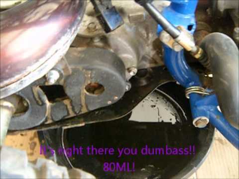 SUZUKI LT80 oil change