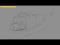 How to draw a helicopter How to draw a helicopter