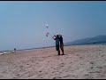 Stunt Kite Flying in Paros