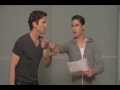 Click here to watch this video Darren Criss and Matt Bomer Cooper Anderson Deputy Roscoe Audition