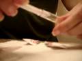 Self-Injecting an intra-muscular PIO shot for fertility treatment