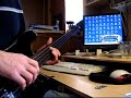 FRETLESS FENDER JAZZ BASS AFRICAN DRUM  EXPERIMENT