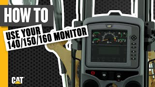Video about Introducing 140/150/160 Motor Grader Monitor