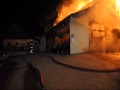 Požar žage Logatec Blekova vas