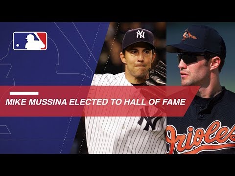 Video: Newly elected Hall of Famer Mike Mussina's career highlights