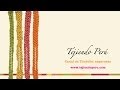 I-cord o cordón tubular en agujas de dos puntas,... Ver Video