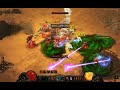 Diablo 3 - Solo Barb Vs 3 Champions Packs (Act 2 Inferno, Double Tornado)