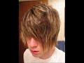 Emo boy hairstyles