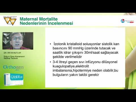 Maternal Mortalite Nedenlerinin İncelenmesi