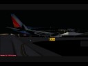 red eye flight landing at KDFW
