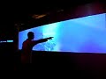 Lenovo - water wall projection