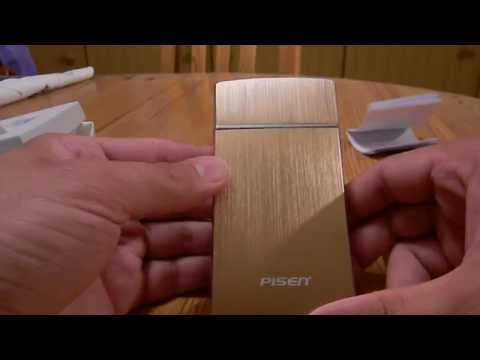 Rasierer und Powerbank in einem 2000mAh Usb Smartphone Reise Ladegerät Geschenk Idee Gadget