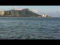 Diamond Head. Outrigger Canoe. Hoe Wa'a.