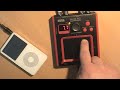 Mini-Kaoss Touchpad Effects Processor Mini-Kaoss Touchpad Effects Processor