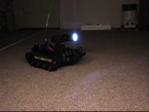 how to make a rc tracked vehicle