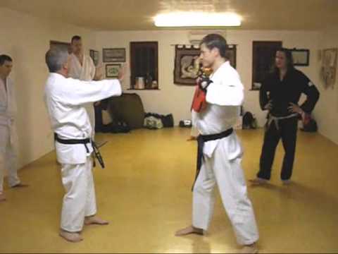 Tom Hill's Karate Dojo; Training tips; On focus mitts reaction & strikes.