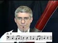 Third Bassoon Lesson: Part 2