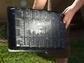 Testing our solar cooker