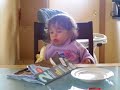Cyanne Reading Over Breakfast