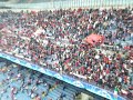 Tifosi milanistinella galleri a Vittorio Emanuele prima del grande match