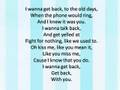 Get Back by Demi Lovato w/ on-screen lyrics