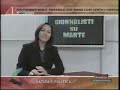 Sorbello a Giornalisti Su Marte - Quinta parte