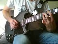 Gibson SG replica with 490 humbuckers