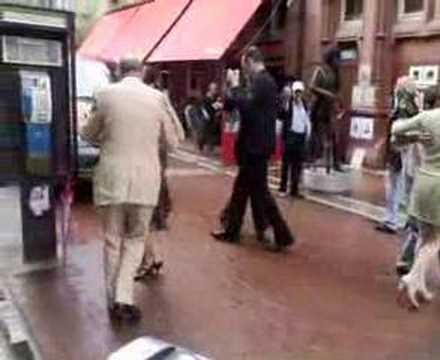 Tango Flashmob No 2 (a)- Harry St, Dublin 2