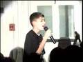 PS22 Holiday Choral Concert Justin sings Mariah Carey