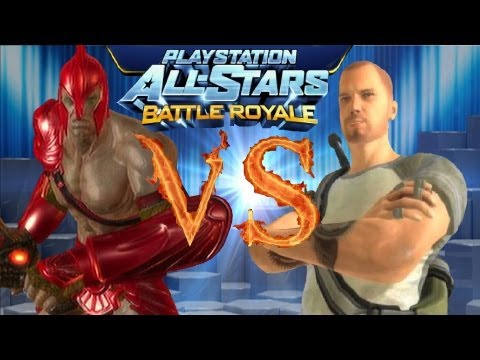 Playstation All Stars Battle Royale: bluedeepdive vs MENJA (Round 1) (Commentary) (PS3)