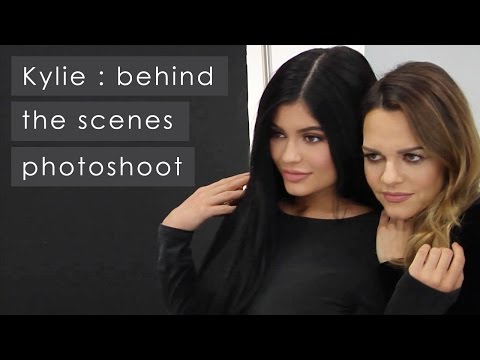 Behind The Scenes Photoshoot with Kylie Jenner