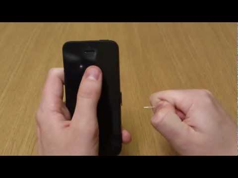 how to open iphone 4 sim