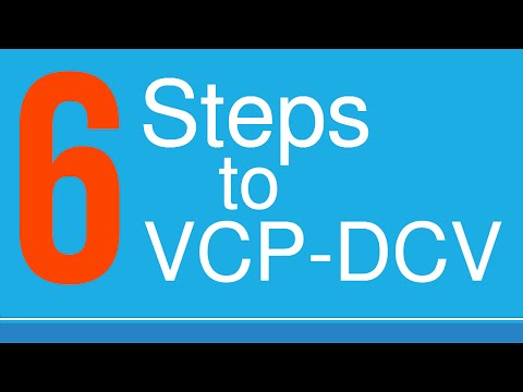 how to obtain vcp certification