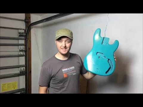 how to repaint a guitar