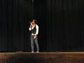 Christa Walker in the Gamma Sig Talent Explosion