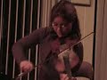 Fiddler Cynthia MacLeod and Gordon Belsher from P.E.I.