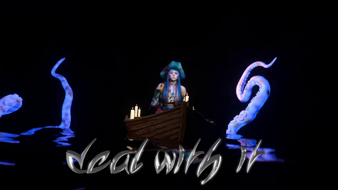 Ashnikko - Deal With It Feat. Kelis (Official Lyric Video)