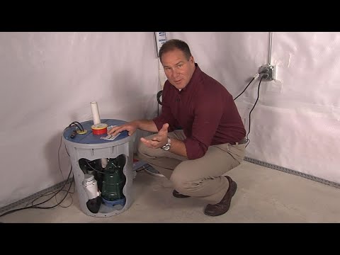 how to battery backup sump pump